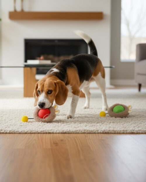 Interactive ball for cats and dogs Automatic Rolling Interactive Pet Ball