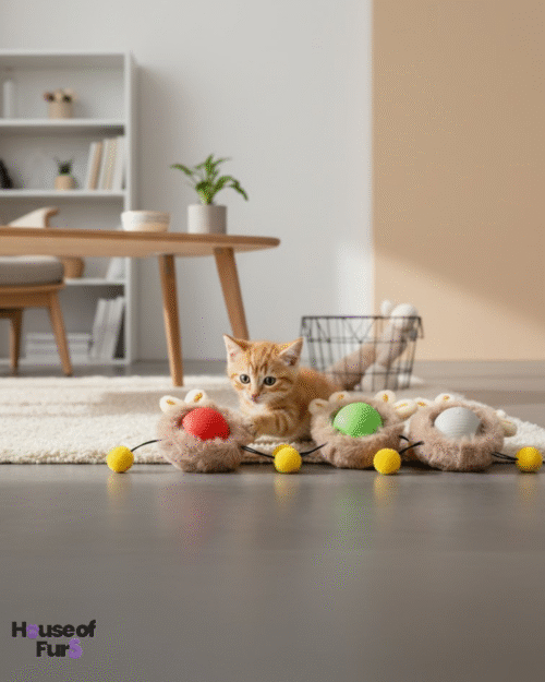 Pet Interactive ball Interactive rolling ball toy keeping a cat engaged during indoor play