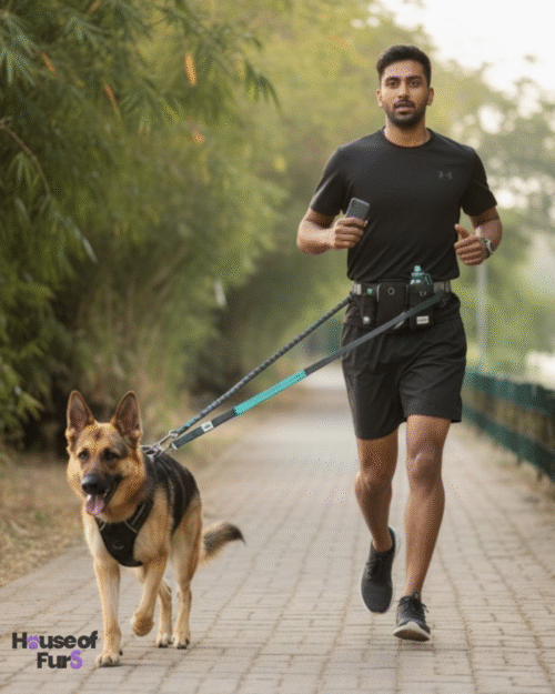 Adjustable Hands-Free Dog Leash for Running & Walking
