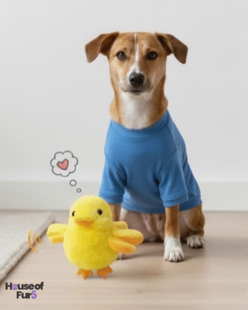 Interactive Squeaky Duck Toy