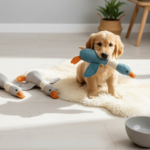 Plush Bird Toy for Dogs
