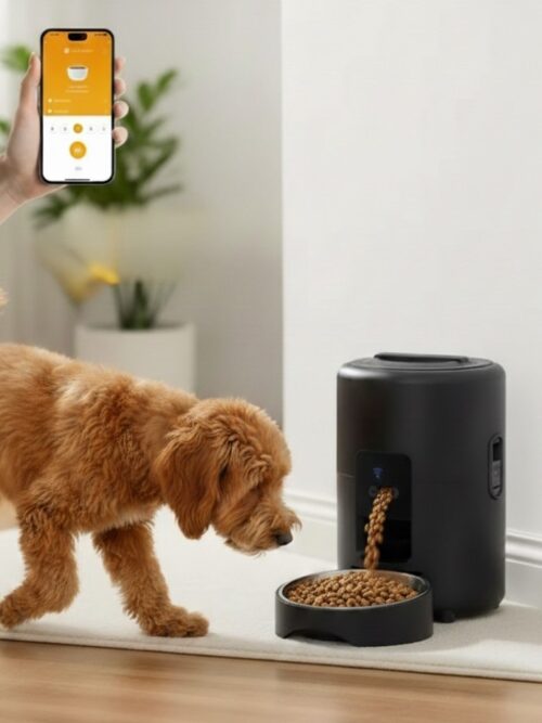 Auto Feeder Function App-Controlled Automatic Pet Feeder- Wireless 2L